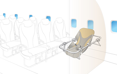 baby bassinet for airplane - Baby Safe